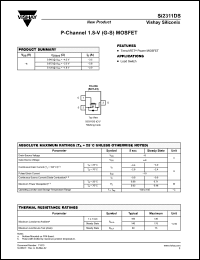 Click here to download SI2311DS Datasheet