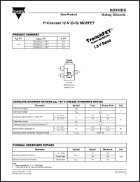 Click here to download SI2335DS Datasheet