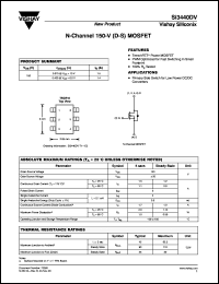 Click here to download SI3440 Datasheet