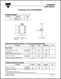 Click here to download SI3442 Datasheet