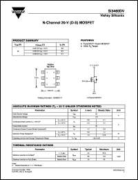Click here to download SI3460 Datasheet