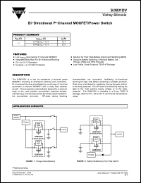 Click here to download SI3831DV Datasheet