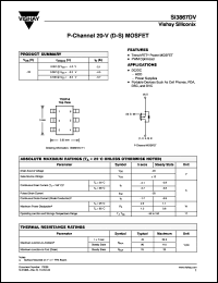 Click here to download SI3867 Datasheet