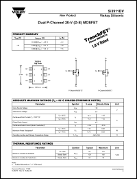 Click here to download SI3911 Datasheet