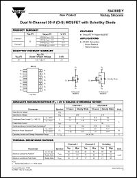 Click here to download SI4308DY Datasheet