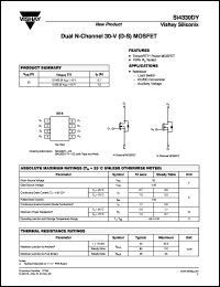 Click here to download SI4330DY Datasheet