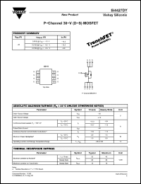 Click here to download SI4427DY Datasheet