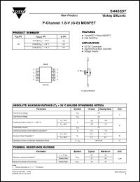 Click here to download SI4433DY Datasheet