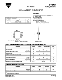 Click here to download SI4434DY Datasheet