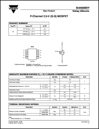 Click here to download Si4463BDY-E3 Datasheet