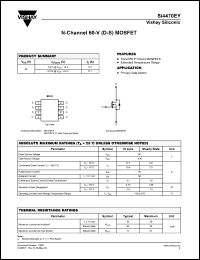 Click here to download SI4470EY-T1 Datasheet