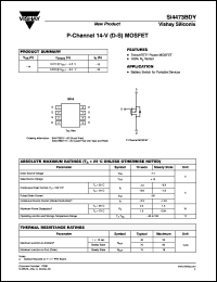 Click here to download SI4473BDY-T1-E3 Datasheet