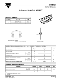 Click here to download SI4480EY Datasheet