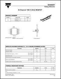 Click here to download SI4482DY-T1 Datasheet