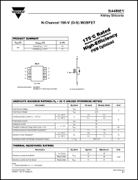 Click here to download SI4486EY-T1 Datasheet