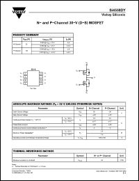 Click here to download SI4558DY Datasheet