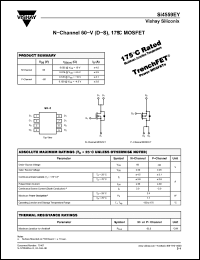 Click here to download SI4559EY Datasheet