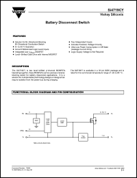 Click here to download SI4719CY Datasheet