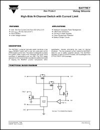 Click here to download SI4779CY Datasheet