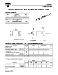 Click here to download SI4830DY Datasheet