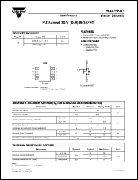 Click here to download SI4835BDY-T1 Datasheet