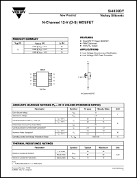 Click here to download SI4836DY Datasheet
