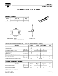 Click here to download SI4848DY-T1 Datasheet