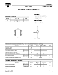 Click here to download SI4858DY Datasheet