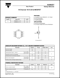 Click here to download SI4862DY Datasheet