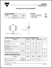 Click here to download SI4892 Datasheet