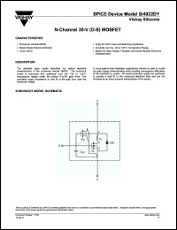 Click here to download SI4922DY Datasheet