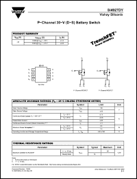 Click here to download SI4927DY Datasheet