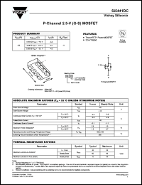 Click here to download SI5441DC Datasheet