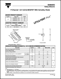 Click here to download SI5853DC-T1 Datasheet
