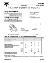 Click here to download SI5856DC Datasheet