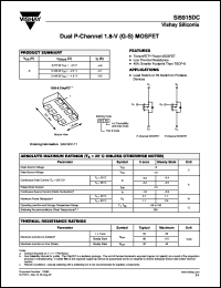 Click here to download SI5915DC-T1 Datasheet