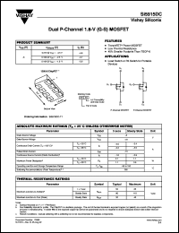 Click here to download SI5915DC Datasheet