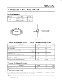 Click here to download SI6436 Datasheet