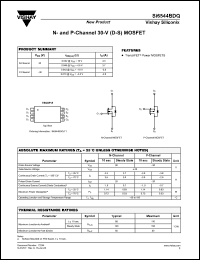 Click here to download SI6544 Datasheet