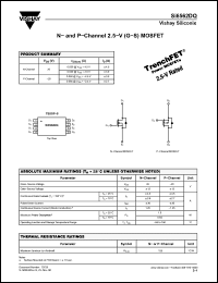 Click here to download SI6562 Datasheet