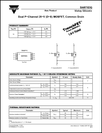 Click here to download SI6875DQ Datasheet
