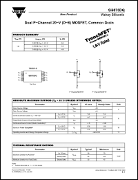 Click here to download SI6875 Datasheet