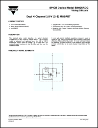 Click here to download SI6925ADQ Datasheet