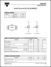 Click here to download SI6954DQ Datasheet