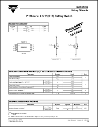 Click here to download SI6965DQ Datasheet