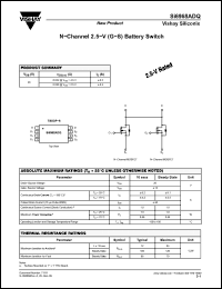 Click here to download SI6968ADQ Datasheet