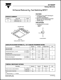 Click here to download SI7392DP-T1 Datasheet