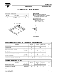 Click here to download SI7447DP Datasheet