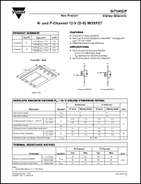 Click here to download SI7540 Datasheet