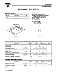 Click here to download SI7848DP-T1 Datasheet